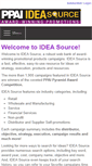 Mobile Screenshot of ideasource.ppai.org