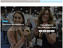 Tablet Screenshot of expo.ppai.org
